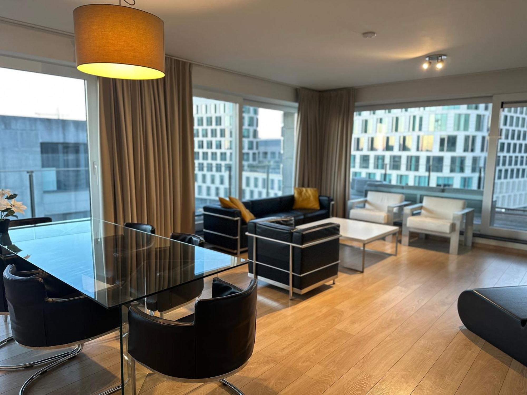 Apartment With Balcony In Brussels Center Dış mekan fotoğraf