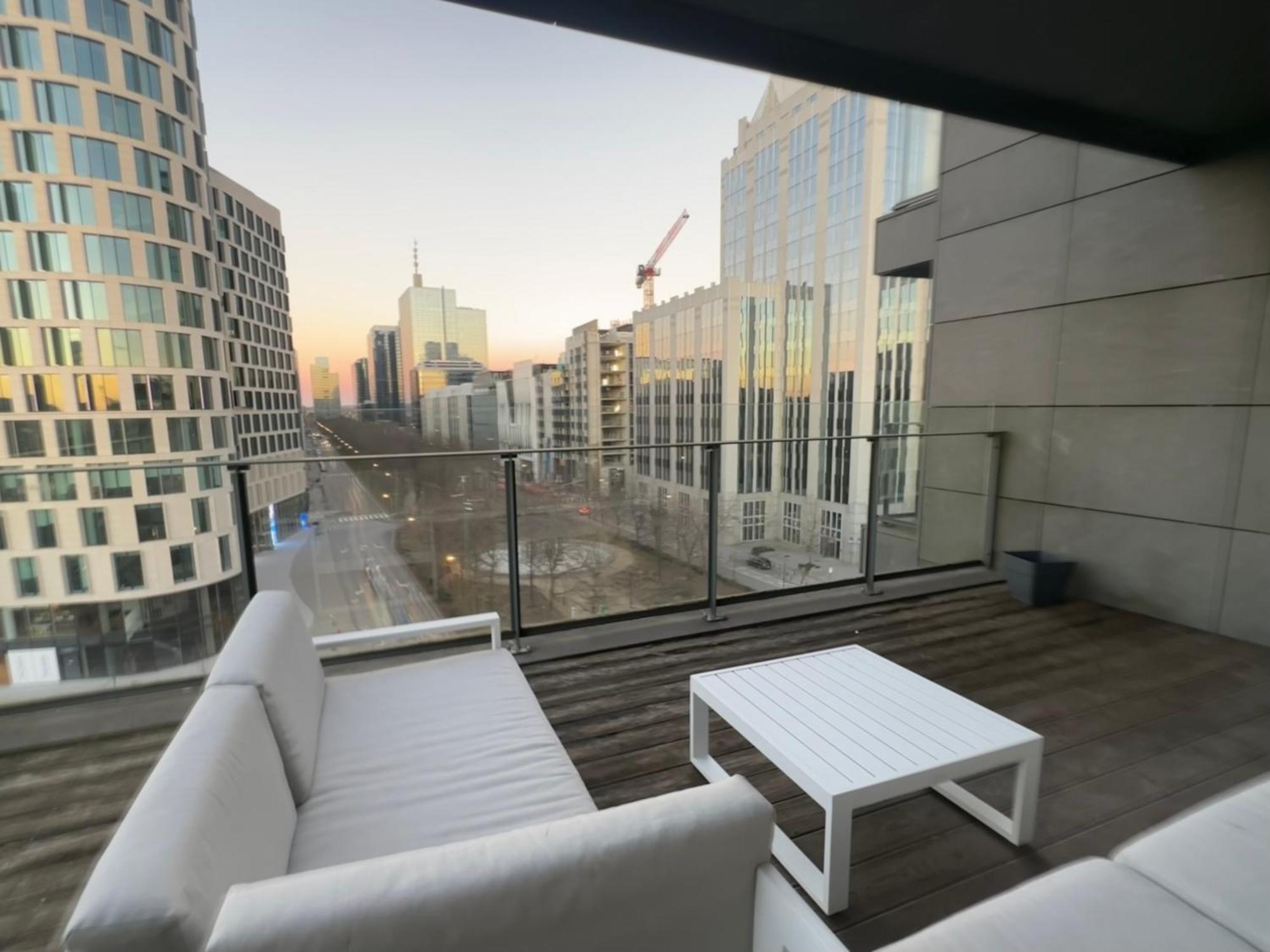 Apartment With Balcony In Brussels Center Dış mekan fotoğraf