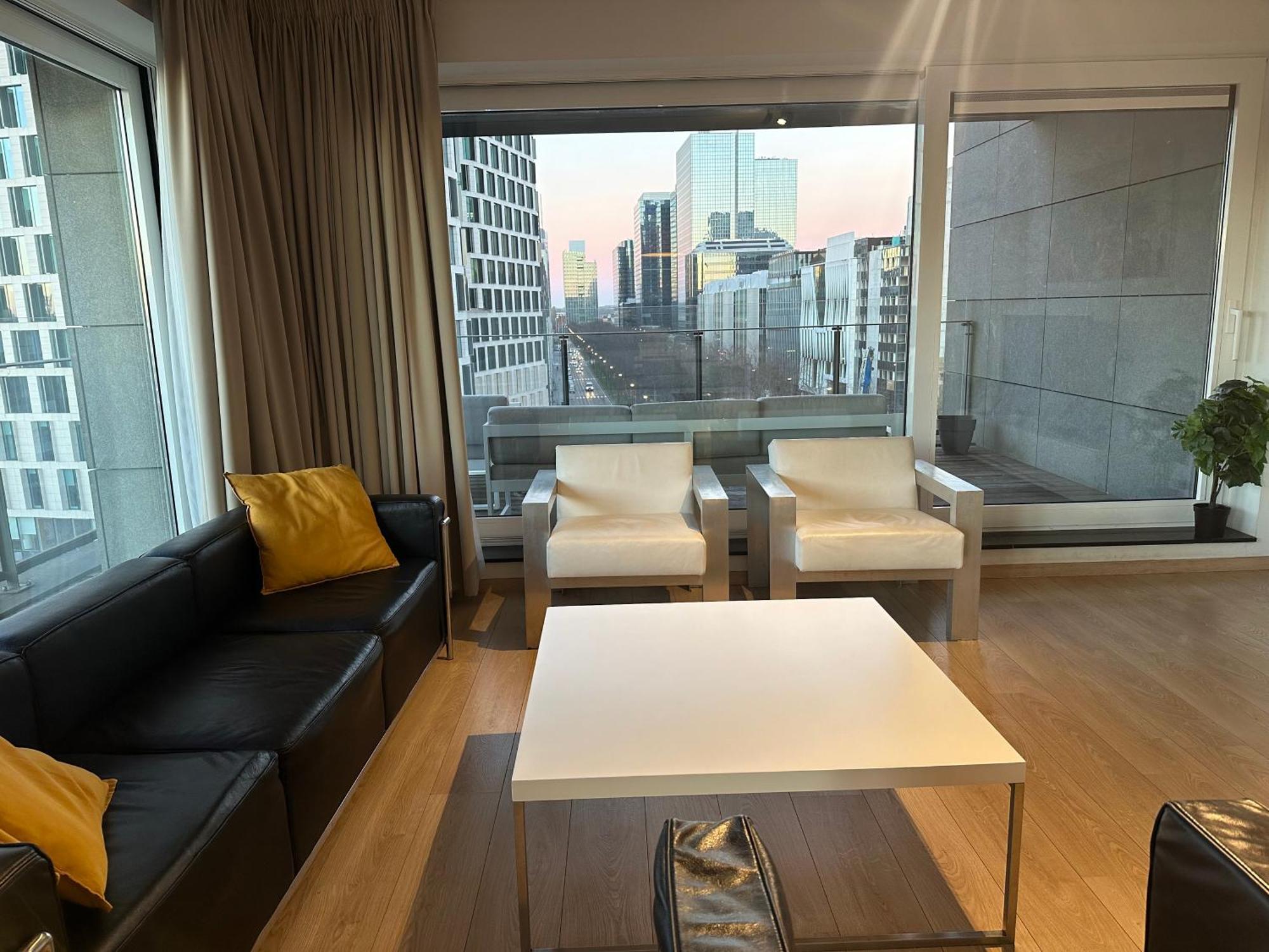 Apartment With Balcony In Brussels Center Dış mekan fotoğraf