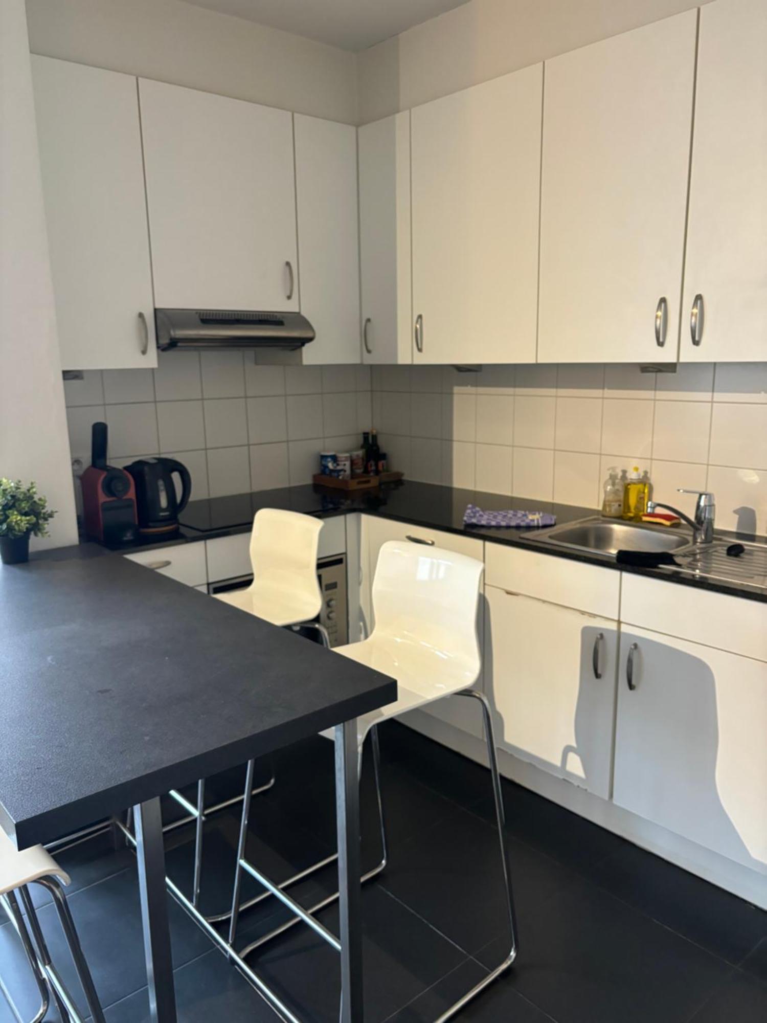 Apartment With Balcony In Brussels Center Dış mekan fotoğraf